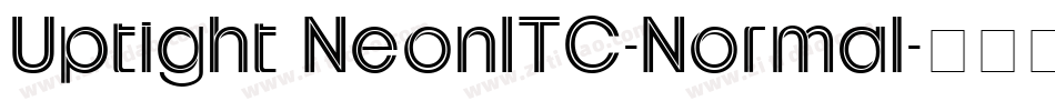 Uptight NeonITC-Normal字体转换